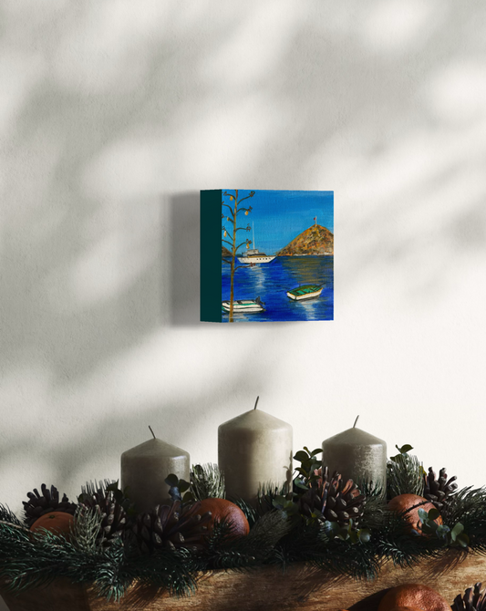 Boats and the sea | Fine Art Print