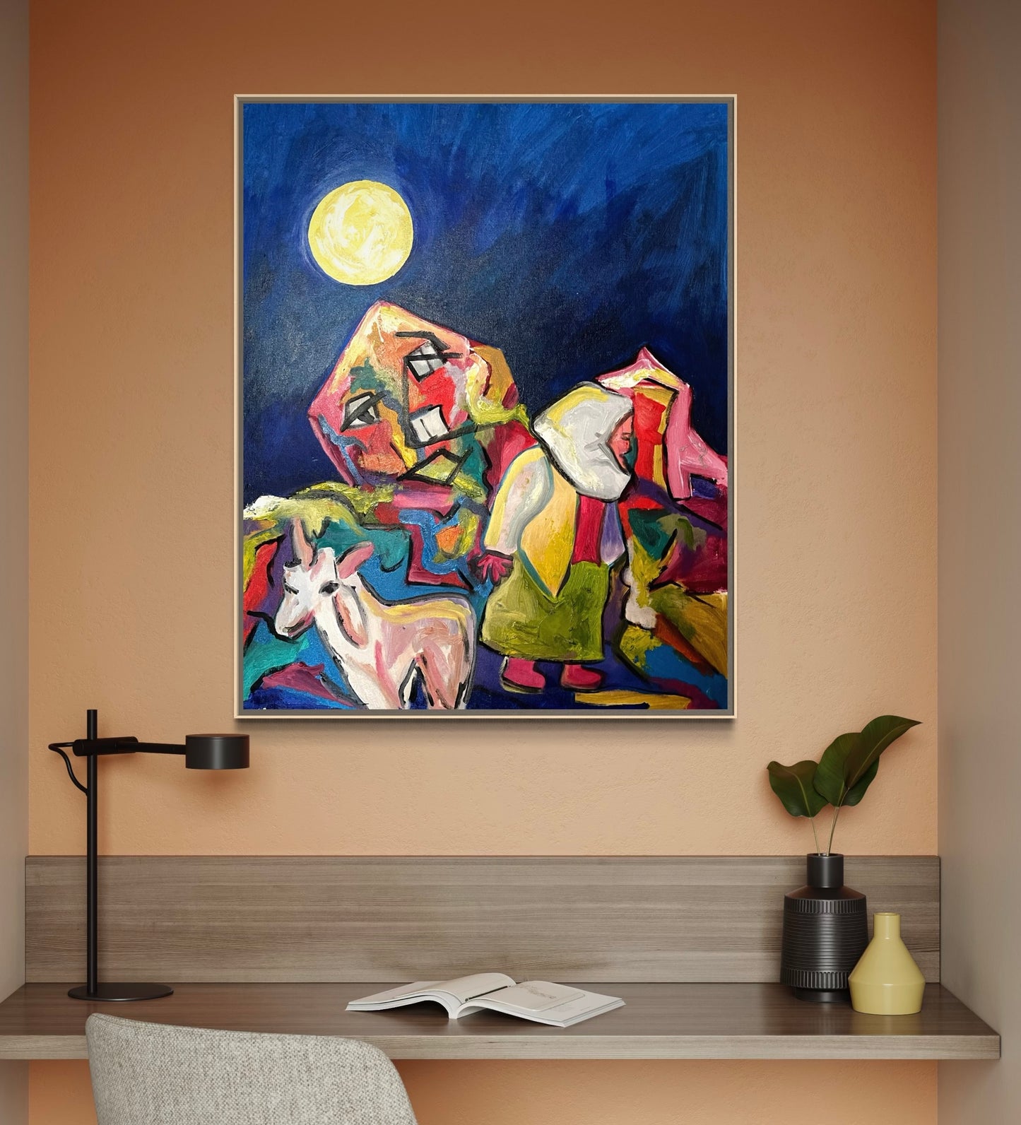 Earthquake Woman | Original Artwork