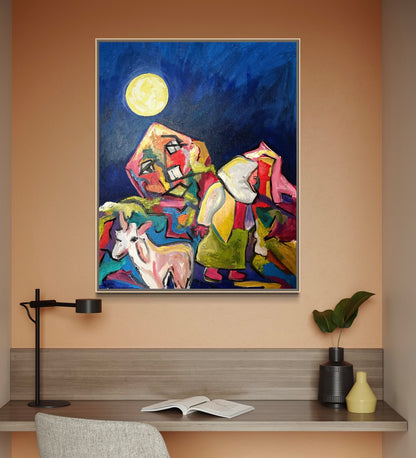 Earthquake Woman | Original Artwork