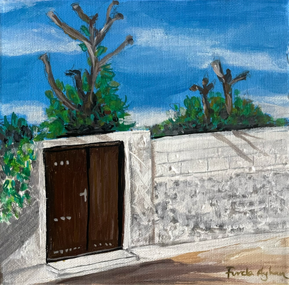Wooded Gate | Original Artwork