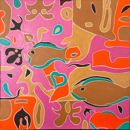 Red mullet fish | Original Artwork