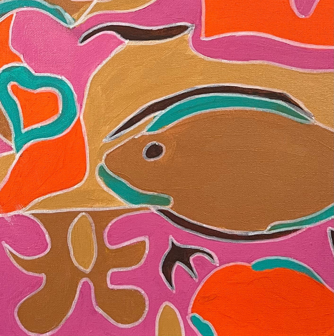 Red mullet fish | Original Artwork