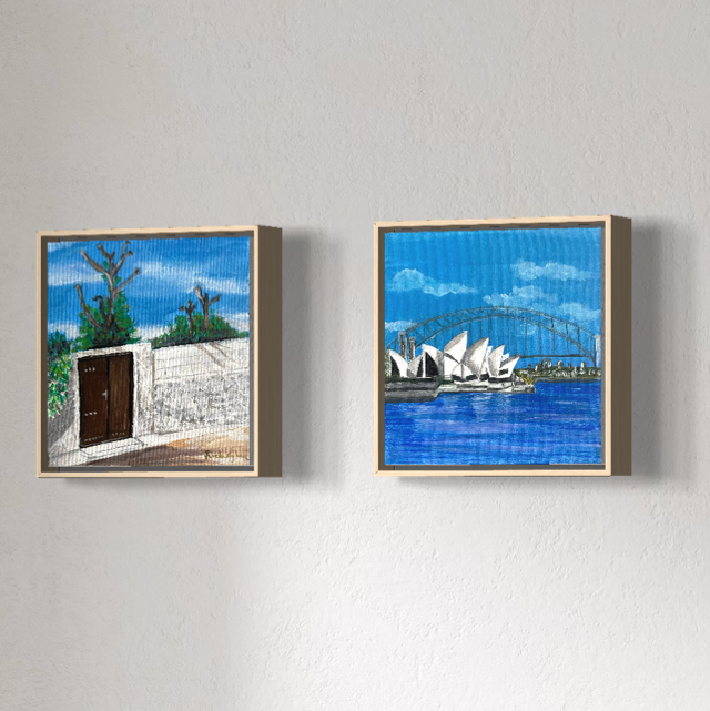 Sydney and Wooded Gate X  2 | Fine Art Print