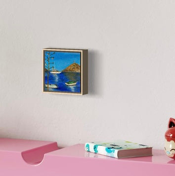 Boats and the sea | Original Artwork