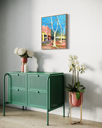 Autumn tree oranges | Original Artwork