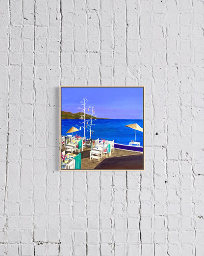 Mediterranean beach | Fine Art Print
