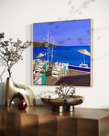 Mediterranean beach | Fine Art Print