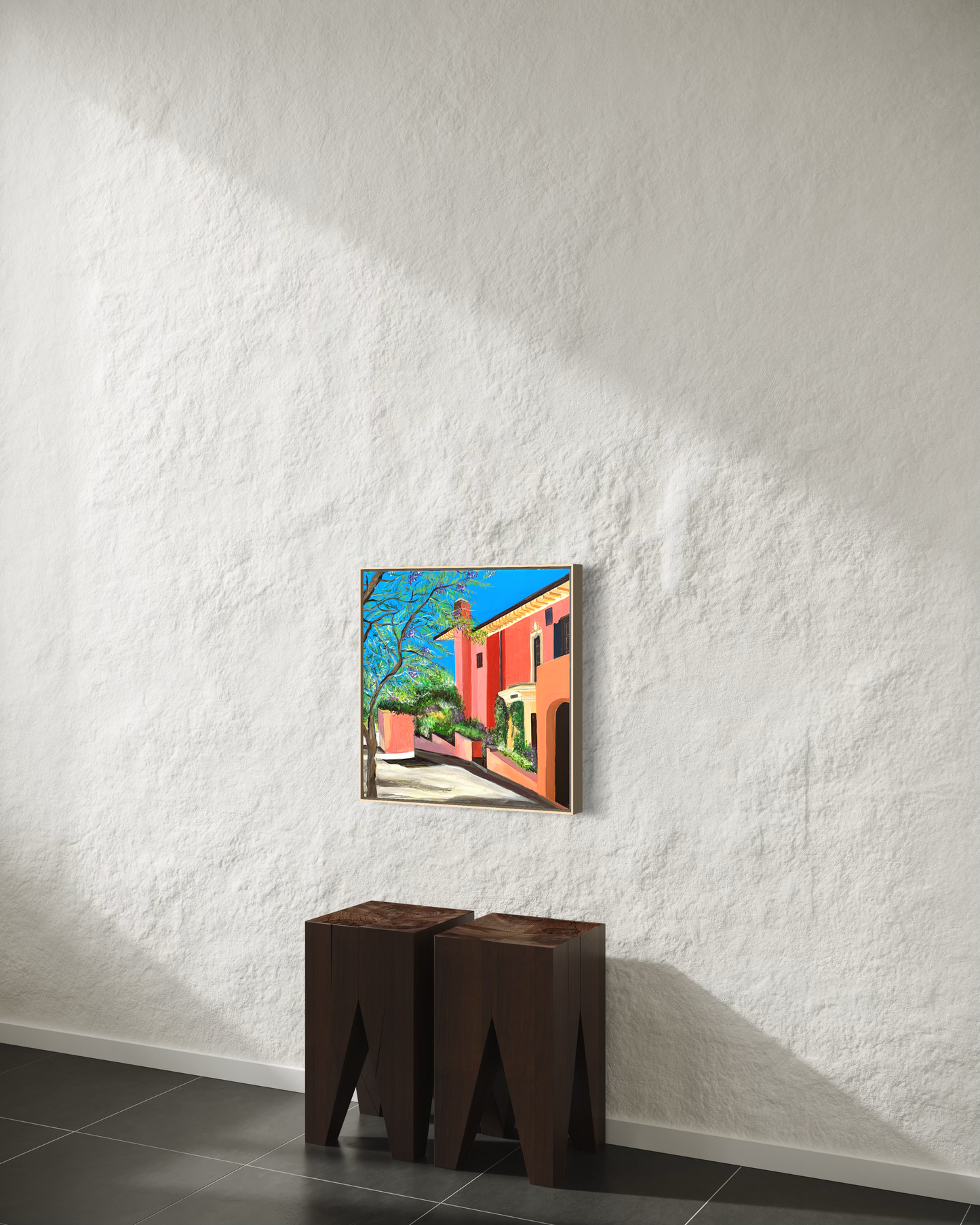 The House is Orange and Serene | Fine Art Print