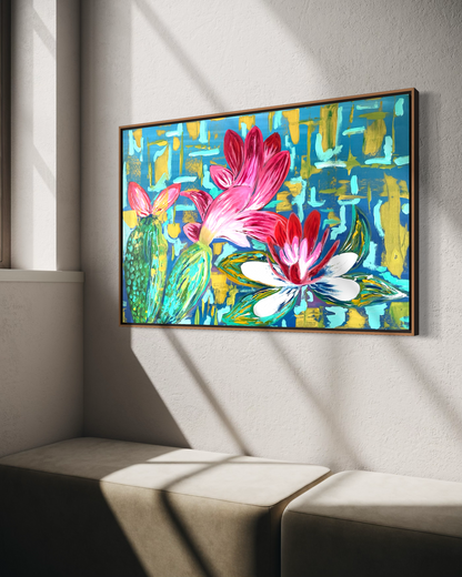 Dance of Cacti | Original Artwork