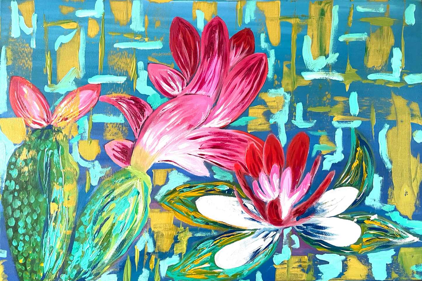 Dance of Cacti | Original Artwork