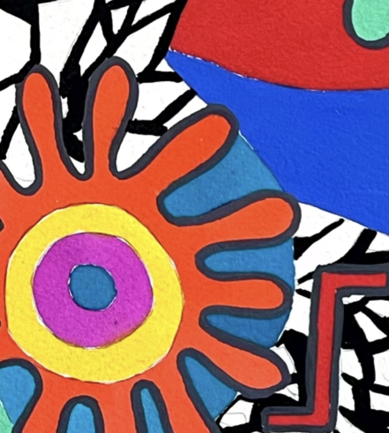 Textile Rhythm Color | Original Artwork